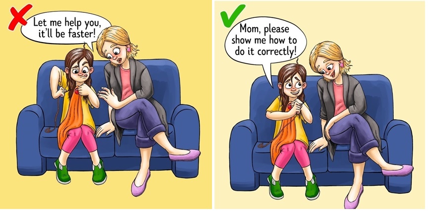 Don’t force a child