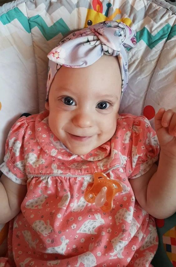 Hailie was born with a collapsed lung Hailie was born with a collapsed lung