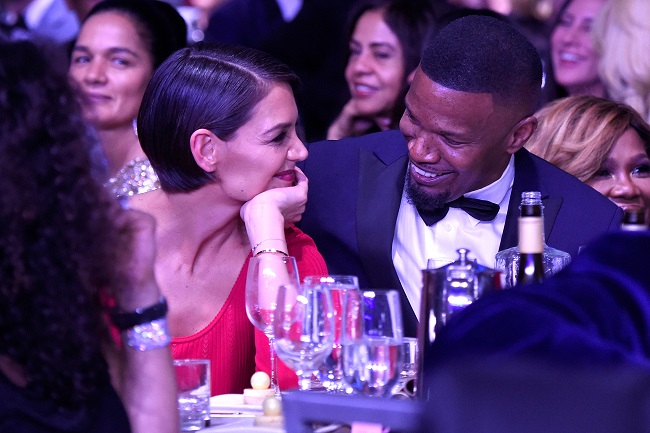 Katie Holmes and Jamie Foxx Katie Holmes and Jamie Foxx