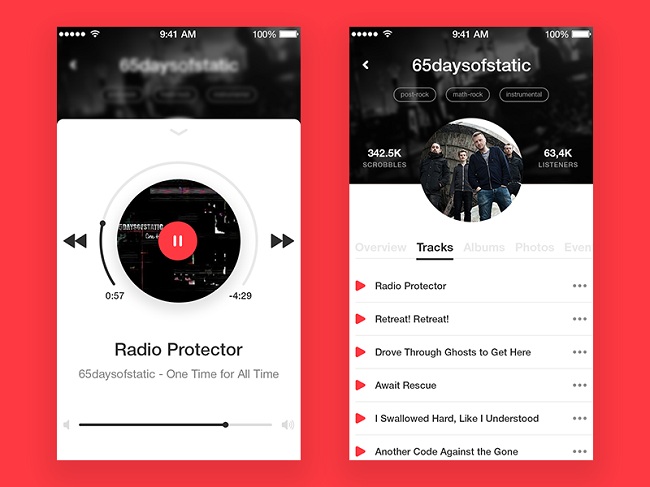 Music player Music player