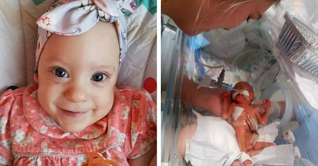 She gave birth two weeks later She gave birth two weeks later