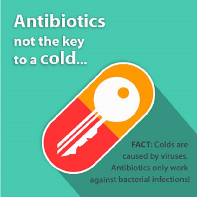 Antibiotics can cure a cold Antibiotics can cure a cold