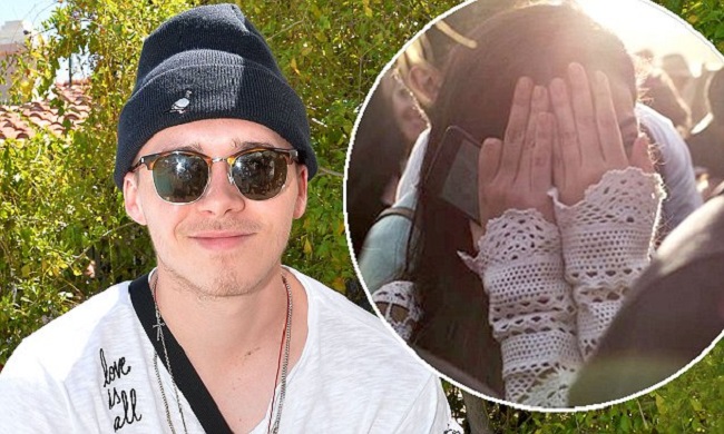 Brooklyn Beckham hangs out with third model in a week Brooklyn Beckham hangs out with third model in a week