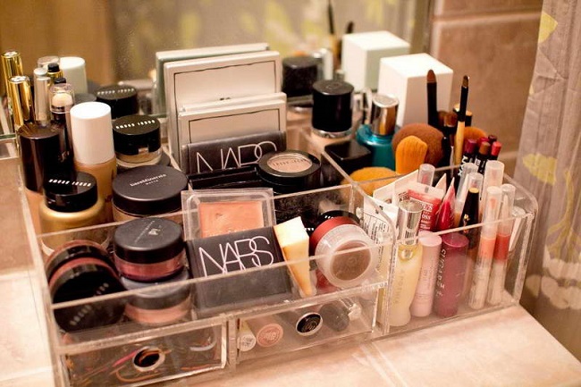 Clean out your makeup drawer Clean out your makeup drawer
