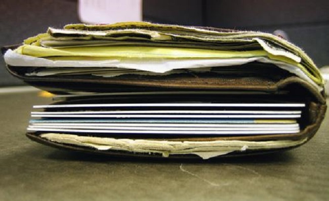 Clean out your wallet Clean out your wallet