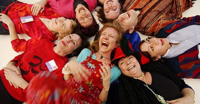 Laughing people Laughing people