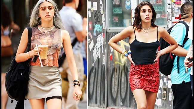 Lourdes unusual style Lourdes has a rather unusual style