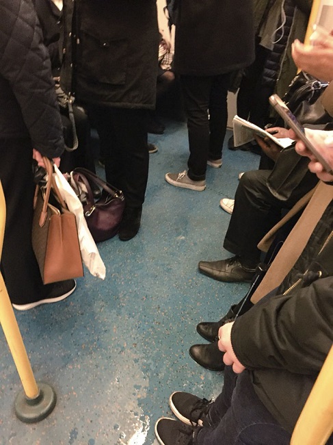 passengers in train passengers in train