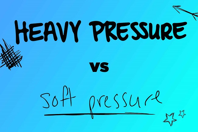 Pressure on writing Pressure on writing