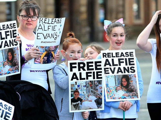 public support in favor of Alfie public support in favor of Alfie