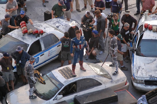 The Avengers stunts The Avengers stunts