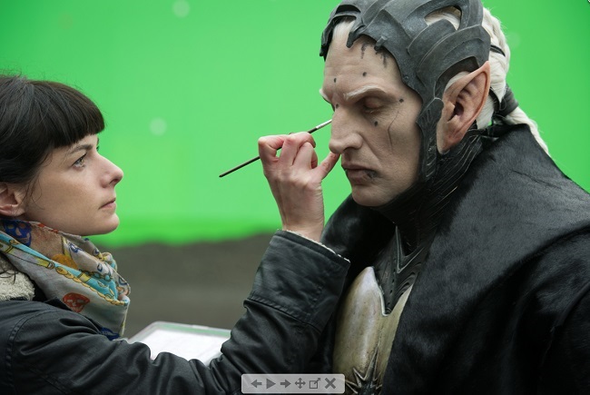 The long makeup hours for avengers The long makeup hours for avengers