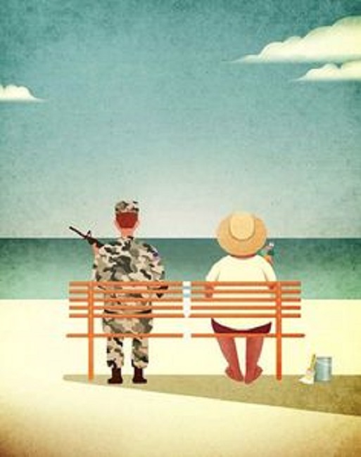 We have to compromise a life to provide security so others can enjoy