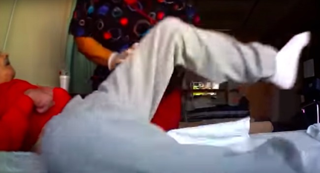 Younes was wheelchair bound Younes was wheelchair bound