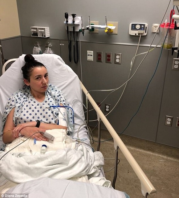 Zepeda in hospital Zepeda in hospital