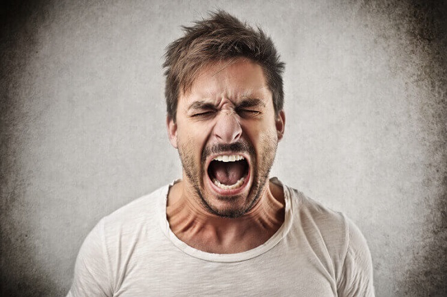 Anger is your middle name