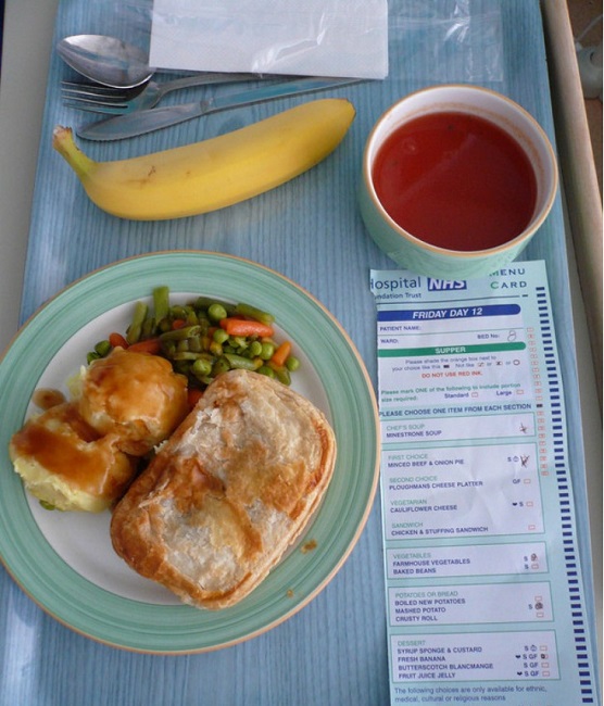 Britain hospital food