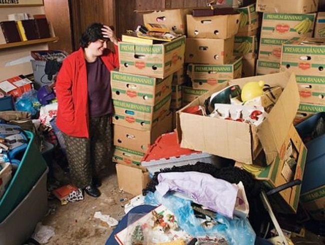 Clutter at home Clutter at home