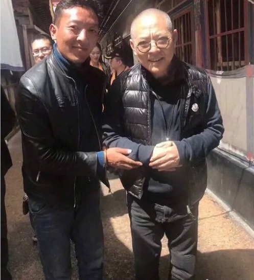 Jet li during his treatment Jet li during his treatment