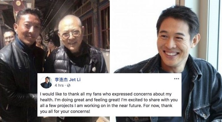 Jet li tweet Jet li tweet