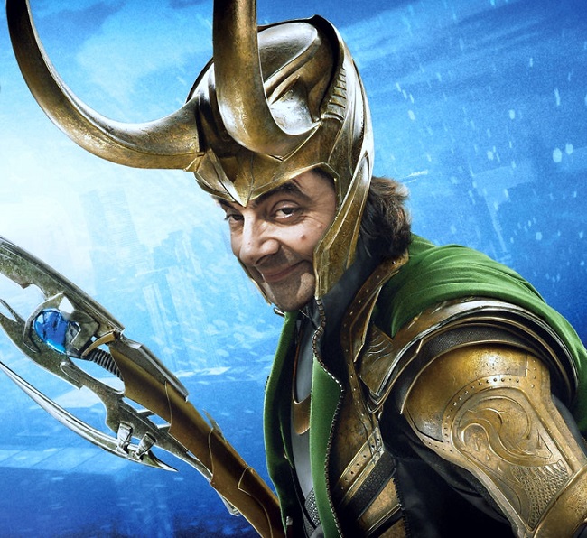 mr. bean as loki mr. bean as loki
