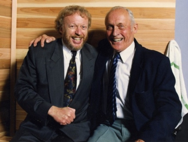 Phil Knight and Bill Bowerman