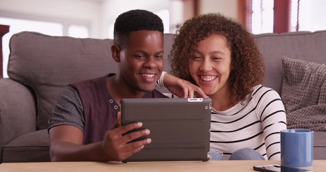 Spend time together on social media Spend time together on social media