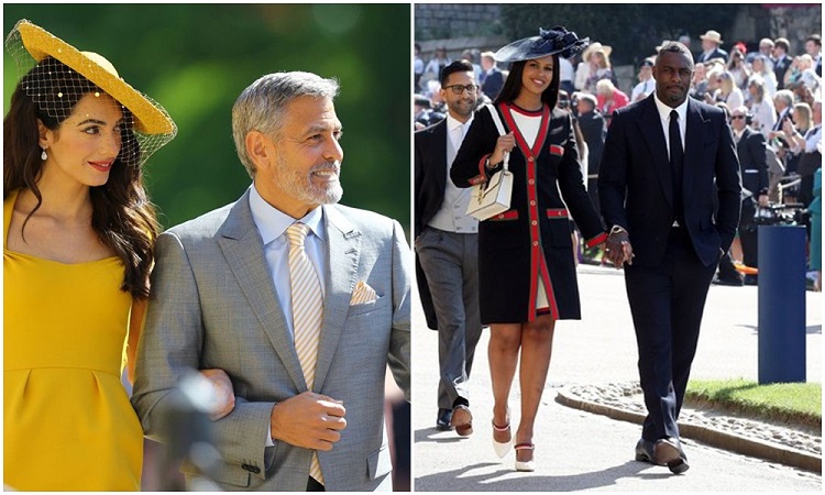 The celebrity guests The celebrity guests