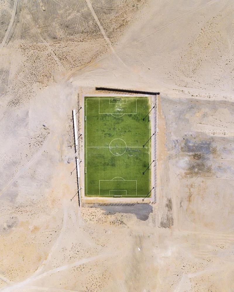 A football field in between of nowhere A football field in between of nowhere