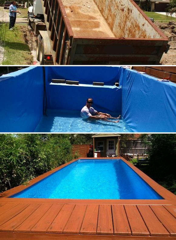 Dumpster pool Dumpster pool