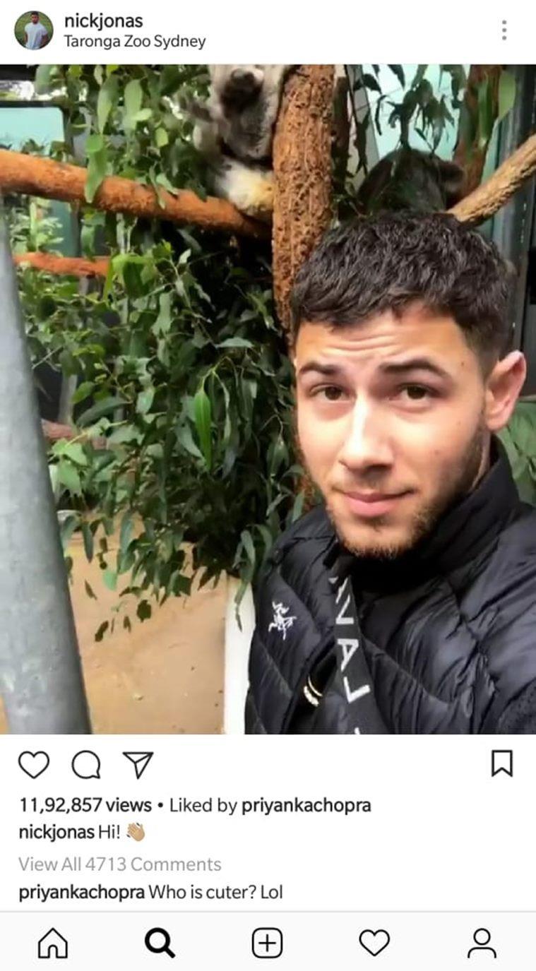 Flirty comments on Instagram