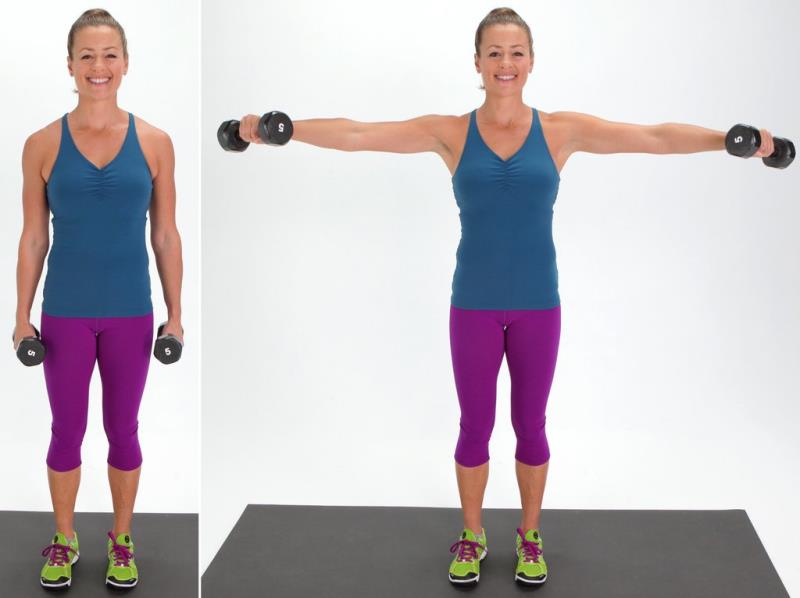 Lateral Arm Raises Lateral Arm Raises