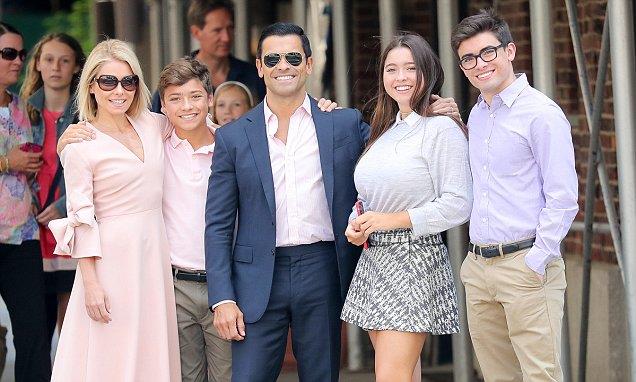 Lola got her beauty features from both Kelly and Mark