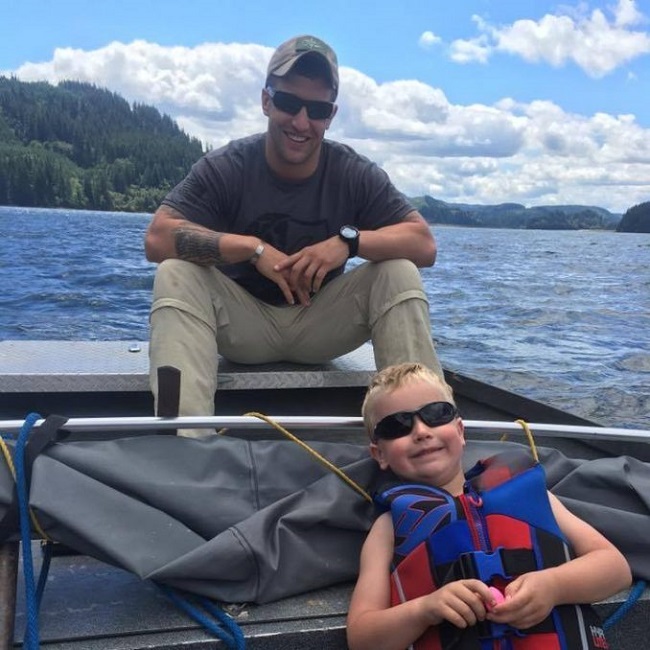 On trip with kid On trip with kid