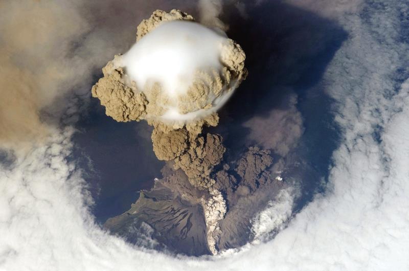 The Eruption Of Sarychev Peak