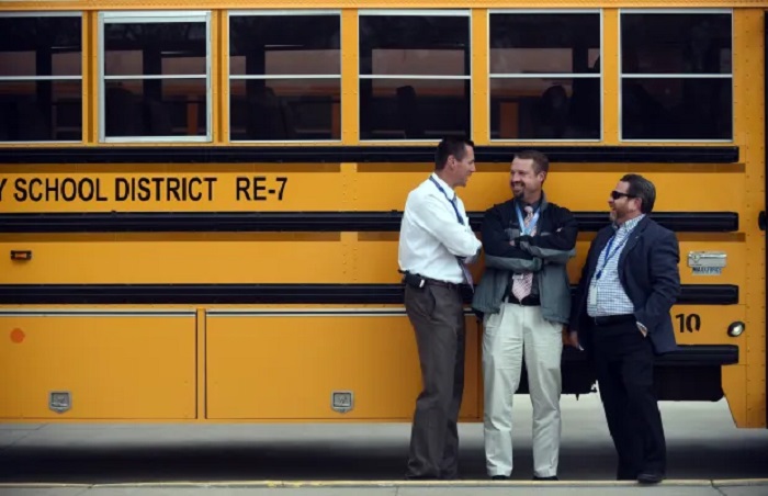 Jeremy Burmeister, the superintendent of Platte Valley RE-7 School District, stepped in to fill the role