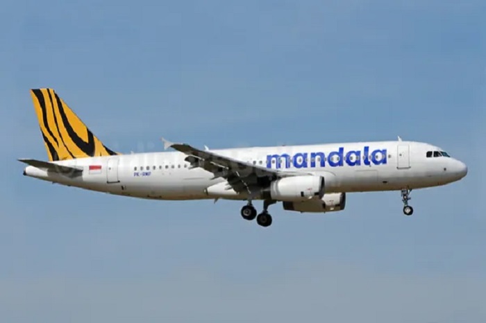 Supposedly the abandoned Boeing is a former Mandala Airlines jet Supposedly the abandoned Boeing is a former Mandala Airlines jet