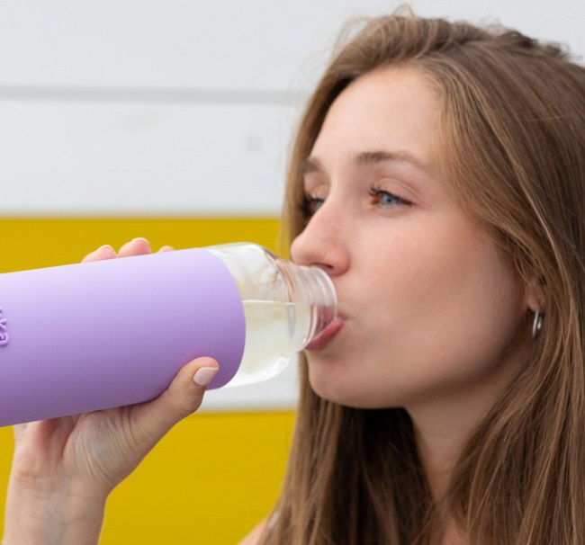 Make sure you always drink enough water