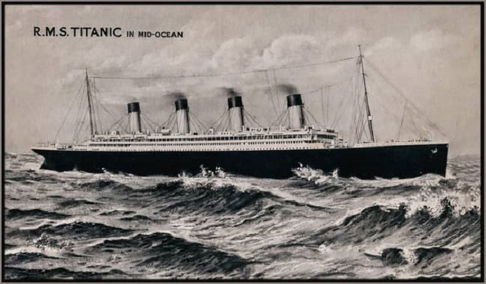 On April 10, 1912, the Titanic left Southampton 