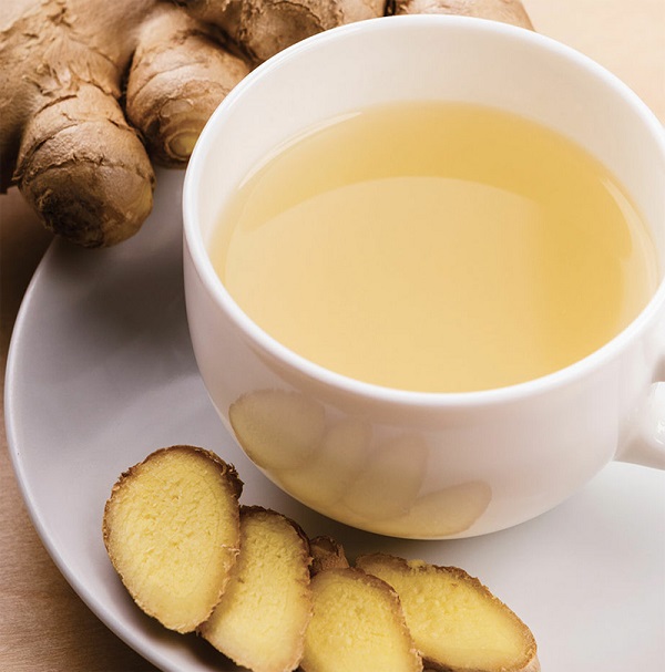Drink ginger tea 