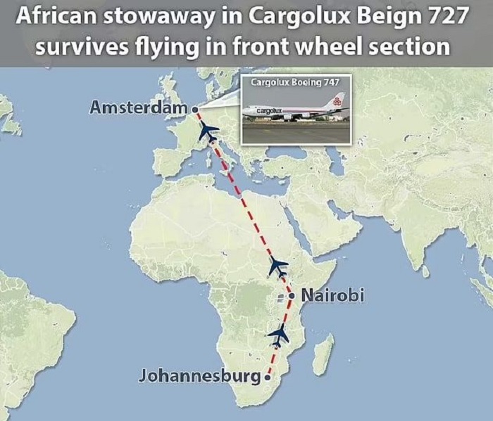Cargolux freight flight NA