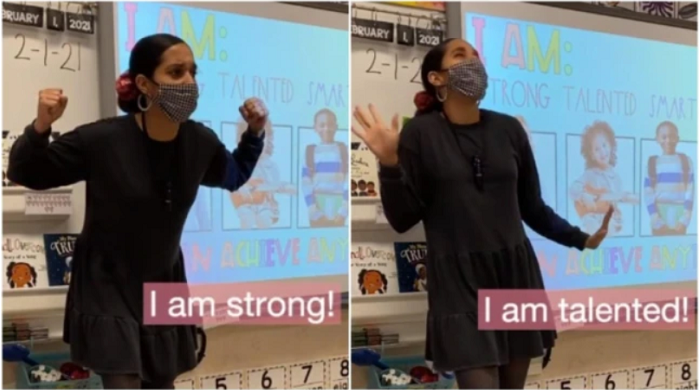 The video was posted at the beginning of February this year 