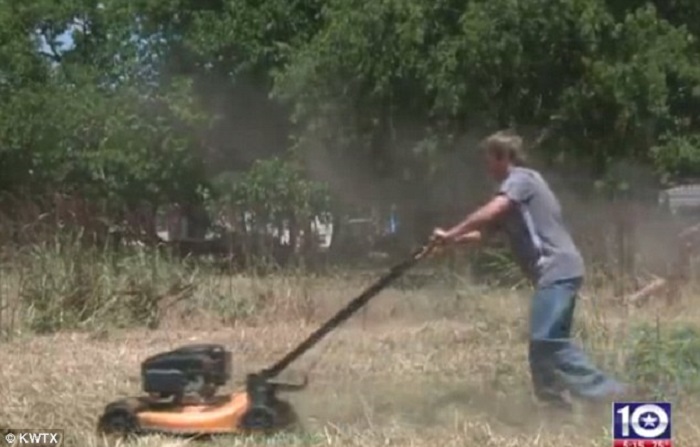 Hearing that she was going to be arrested for something so petty, 4 Texas boys took it upon themselves to mow her lawn 