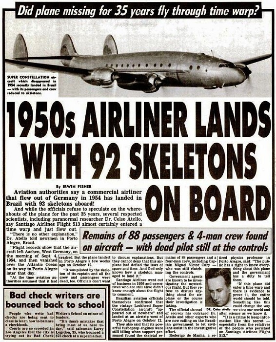The origins of the report describing Santiago Flight 513’s disappearance The origins of the report describing Santiago Flight 513’s disappearance