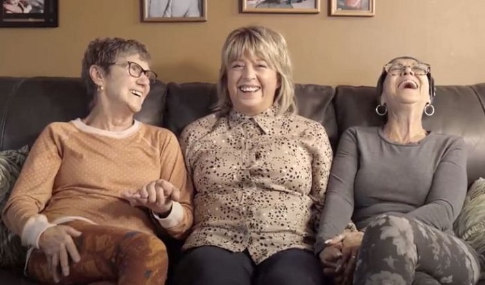 Dena and Jean are thankful for having Eva’s daughter in their life