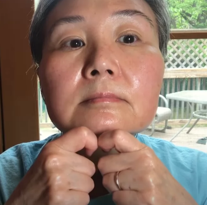 Lastly the chin Lastly the chin