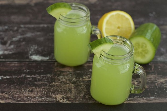 Lemon and cucumber juice Lemon and cucumber juice