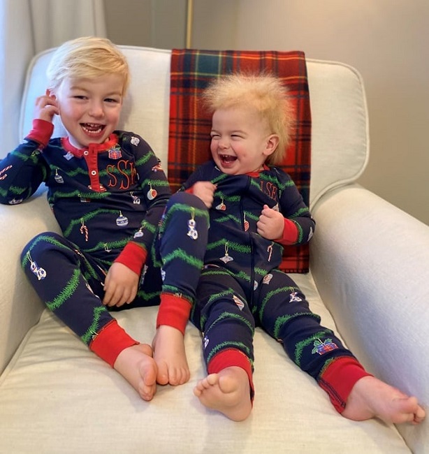 Locklin’s elder brother has blonde hair, so Katelyn thought that Locklan’s hair would also turn out blonde eventually Locklin’s elder brother has blonde hair, so Katelyn thought that Locklan’s hair would also turn out blonde eventually