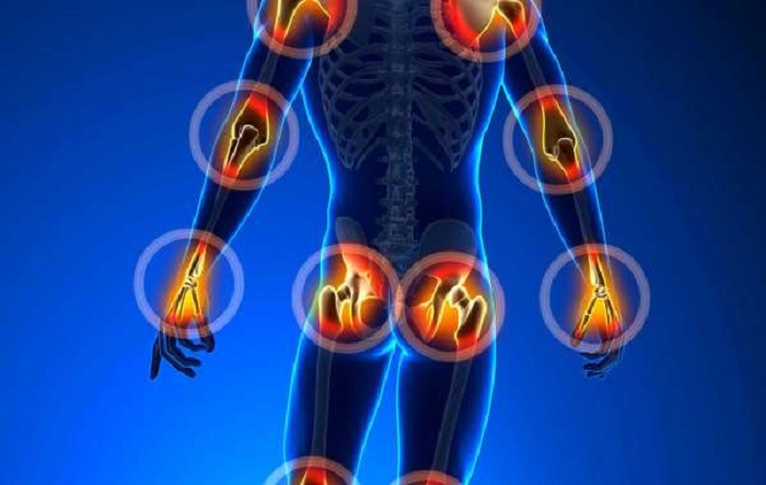 The pain shifts from joint to joint