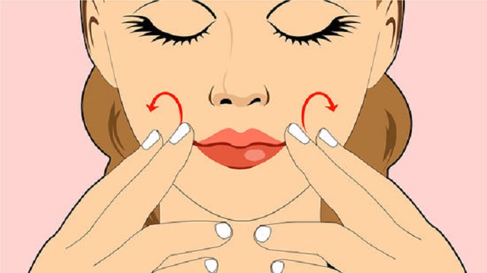 The sides of your nostrils The sides of your nostrils